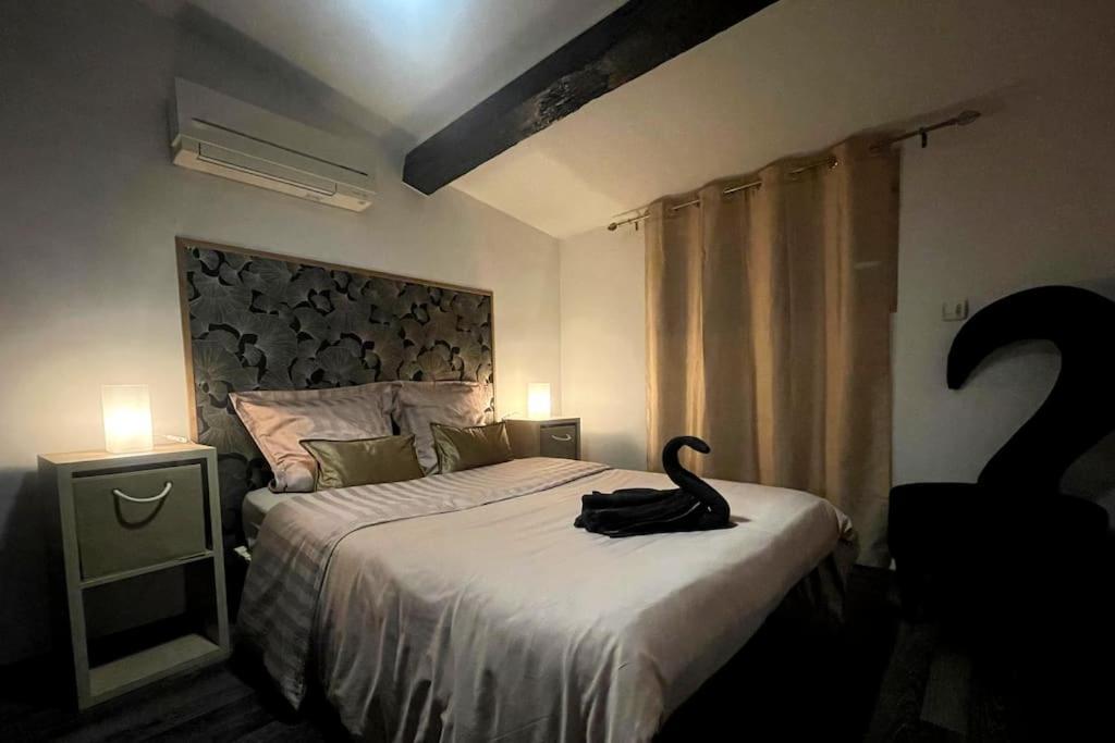 Charme Urbain Sous Les Toits-Terrasse/Clim/Parking Apartment Beziers Luaran gambar